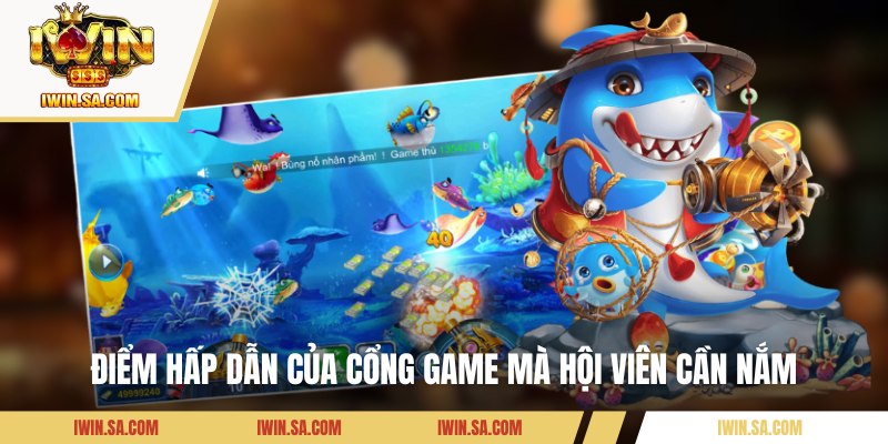 Giới Thiệu IWIN – Điểm Đến Cá Cược Hấp Dẫn Cho Mọi Tín Đồ 2 Điểm hấp dẫn của cổng game mà hội viên cần nắm